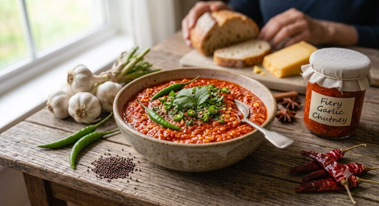 Garlic (Lehsun) Chutney