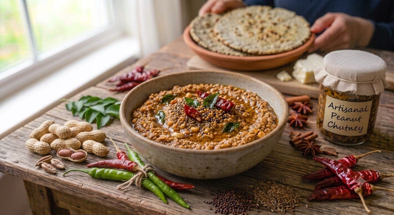 Peanut (Moongphali) Chutney