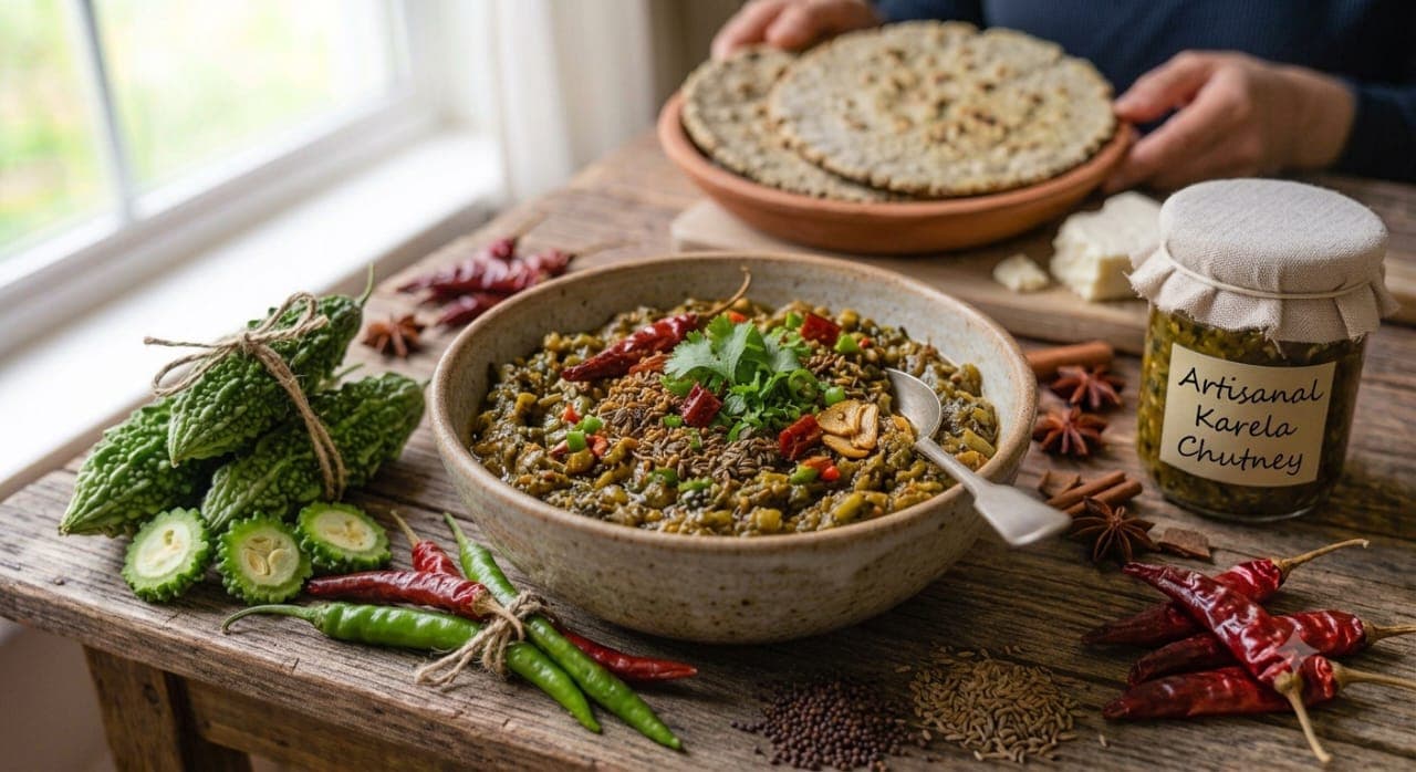Karela (Bitter Gourd) Chutney