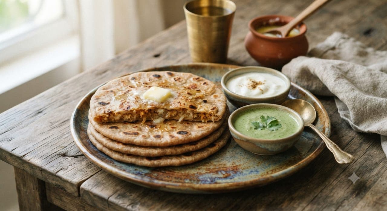 Mooli Paratha
