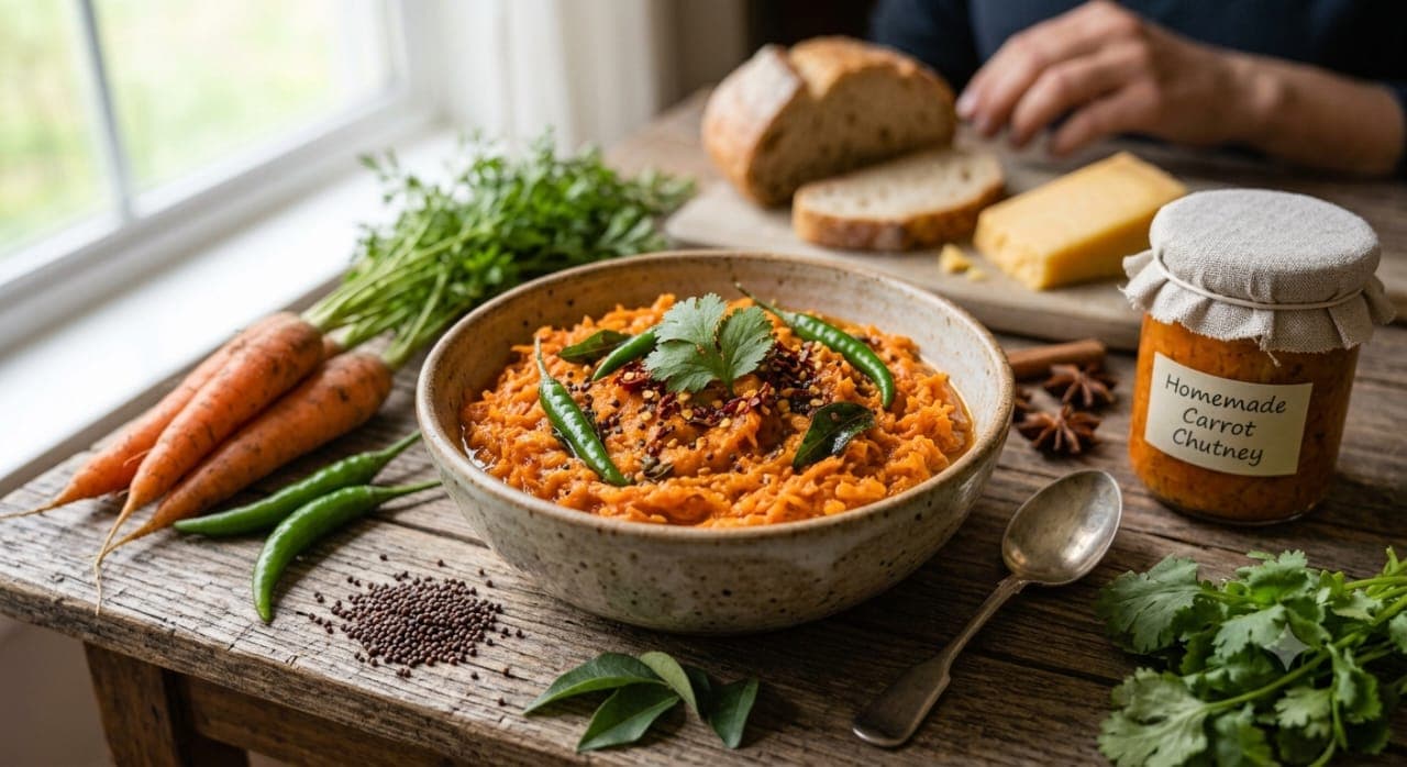 Carrot (Gajar) Chutney