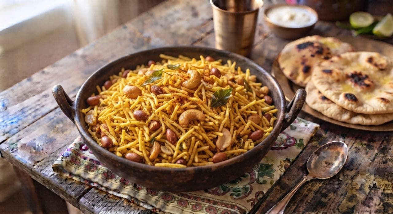 Aloo Namkeen (Potato Sev)
