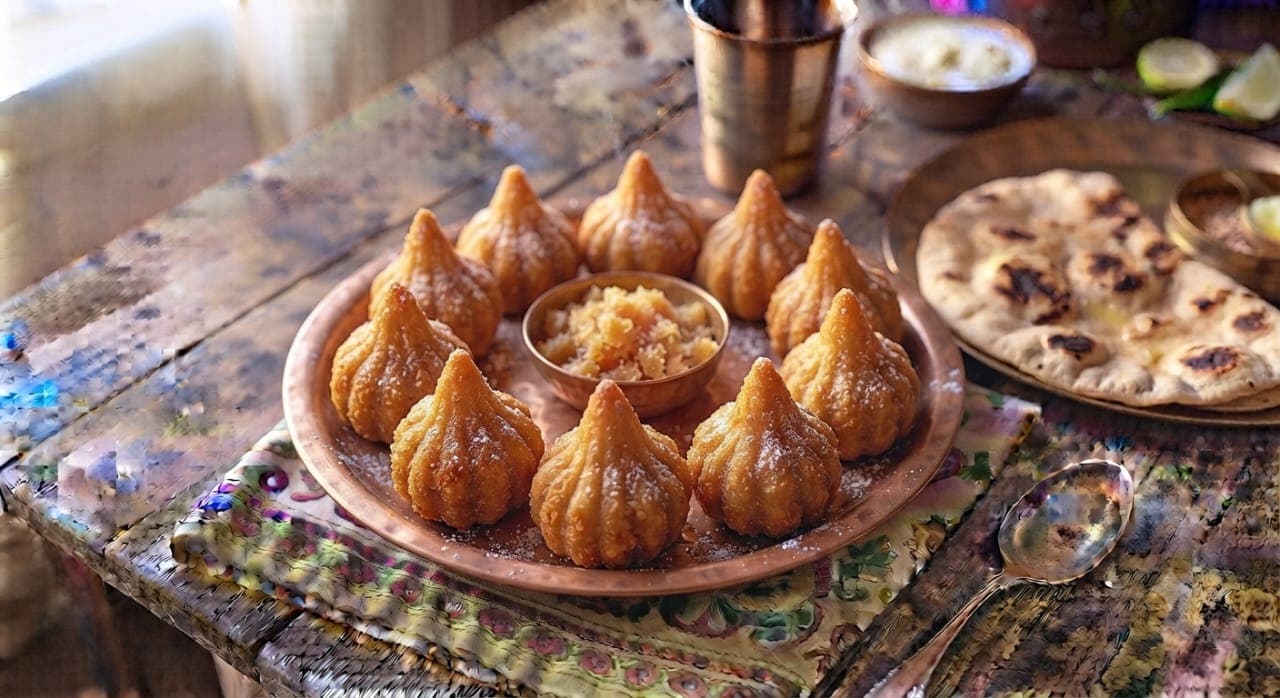 Fried Modak