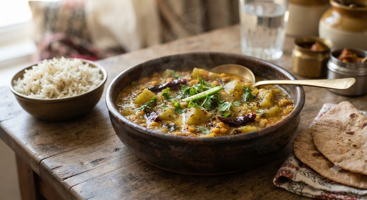 Lauki Chana Dal