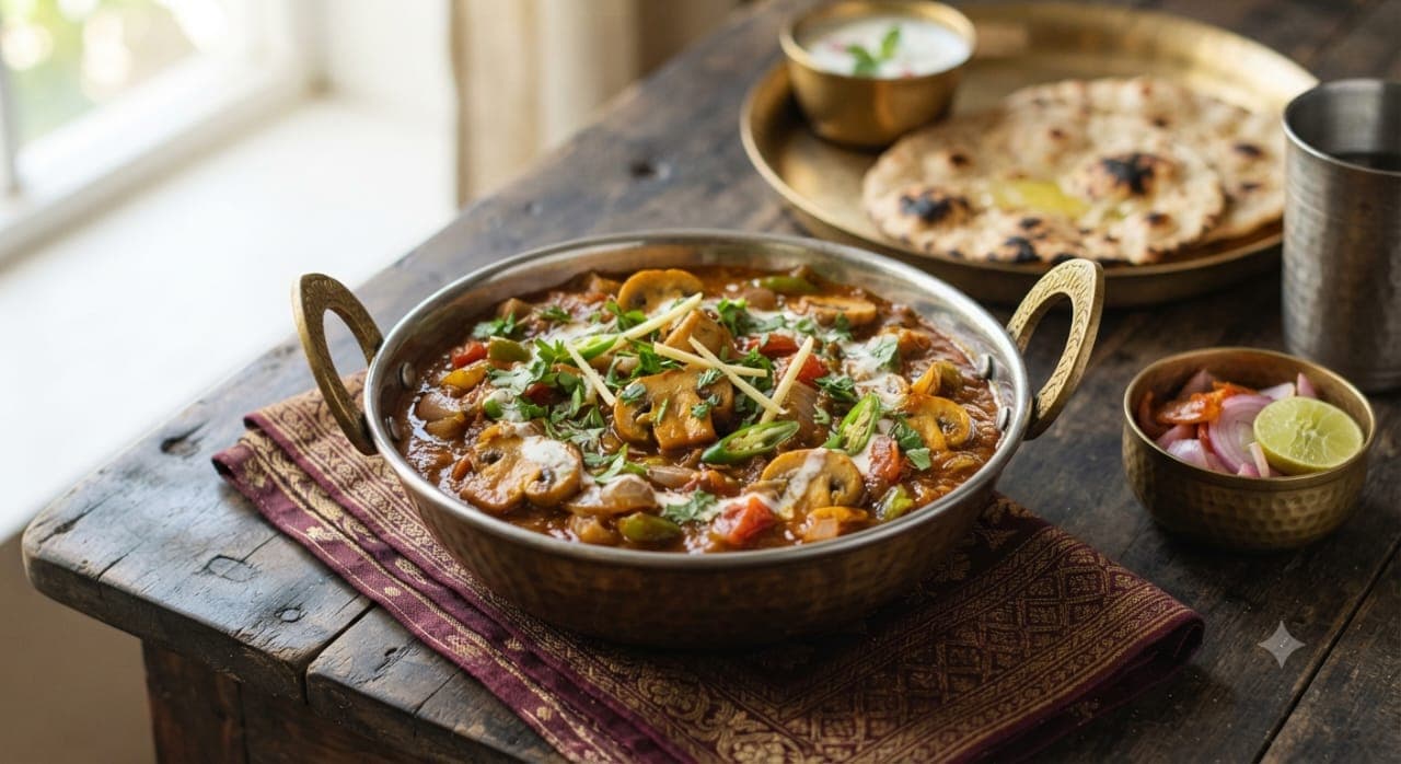 Mushroom Masala
