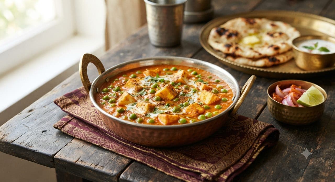 Matar Paneer