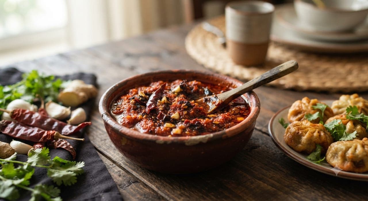 Schezwan Chutney