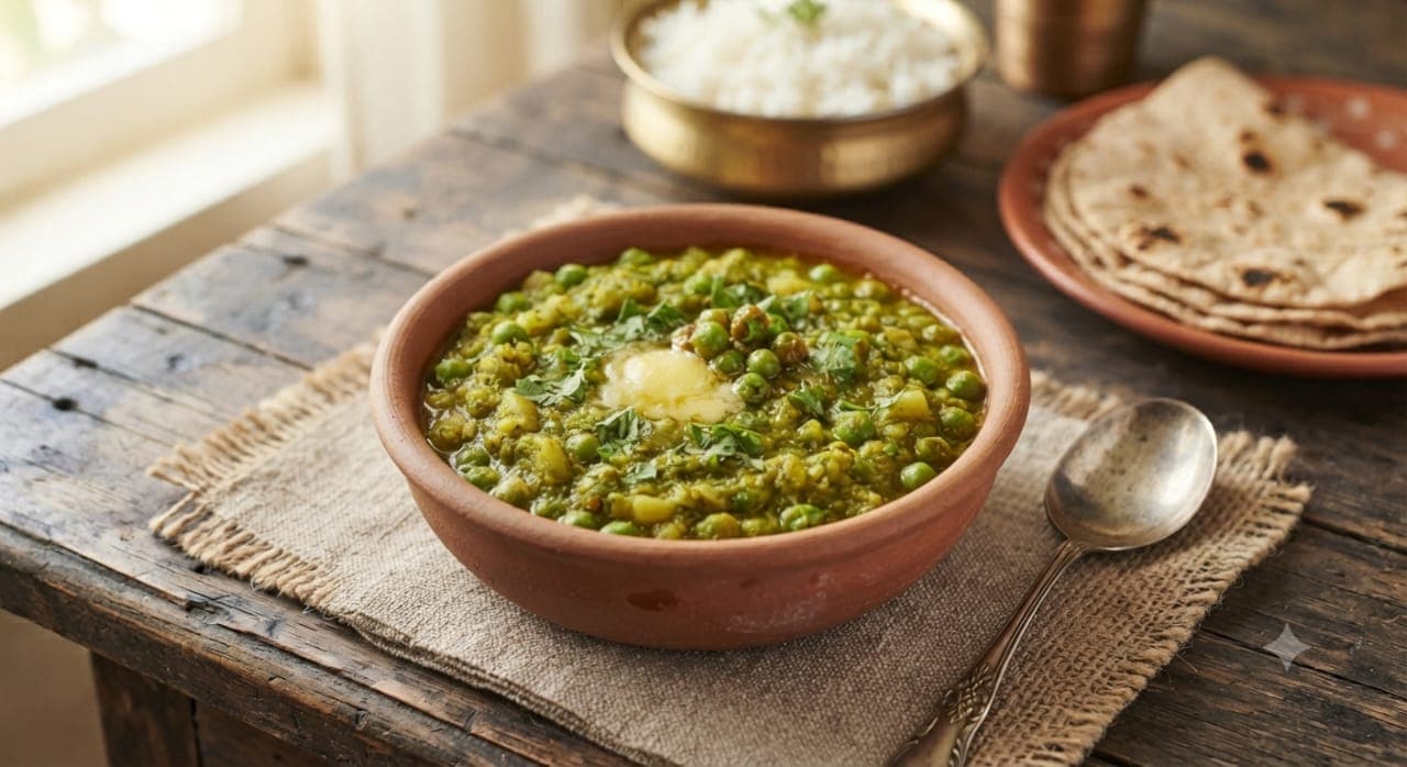 Nimona (Green Pea Curry)