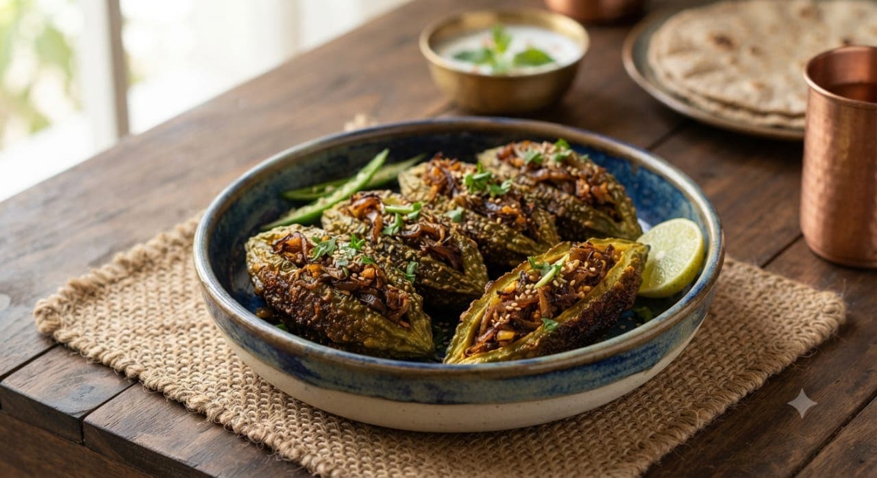 Bharwa Karela