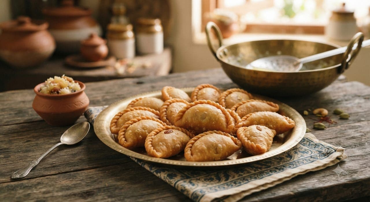 Pedakiya (Bihari Gujiya)