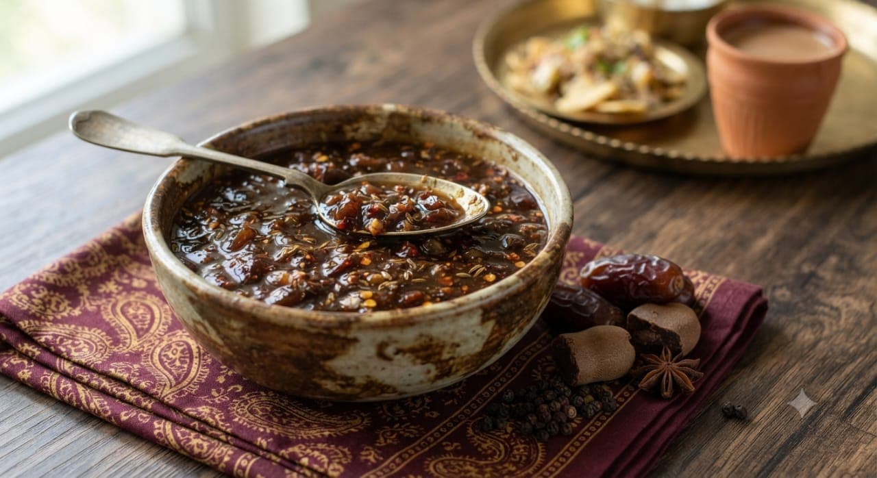 Khajoor-Imli (Date & Tamarind) Chutney