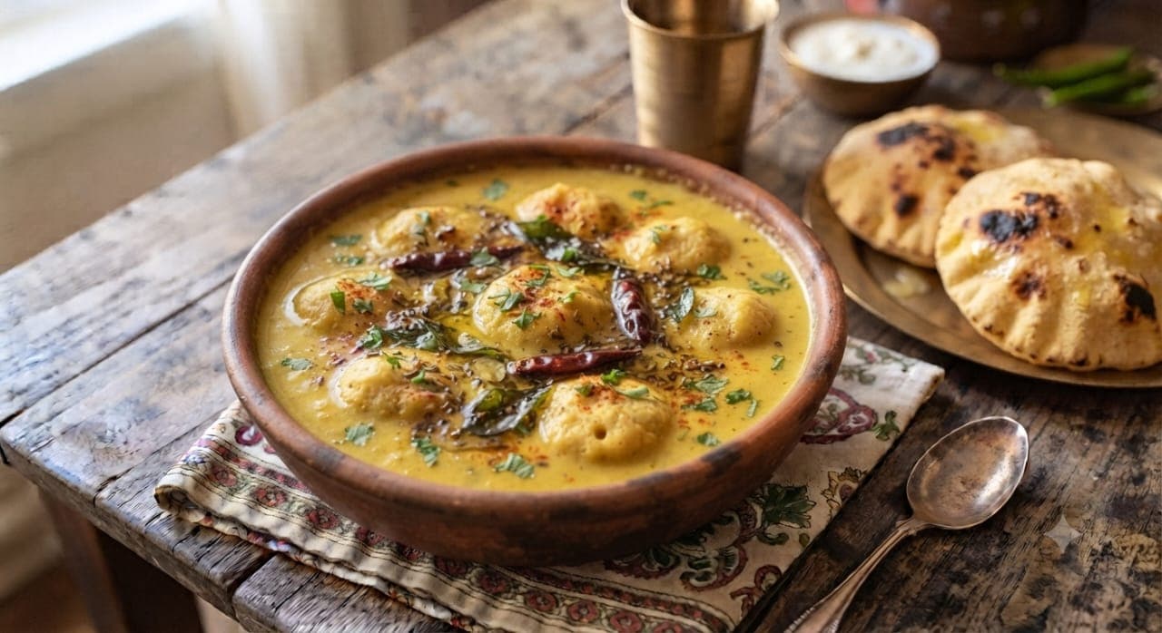 Punjabi Kadhi Pakora